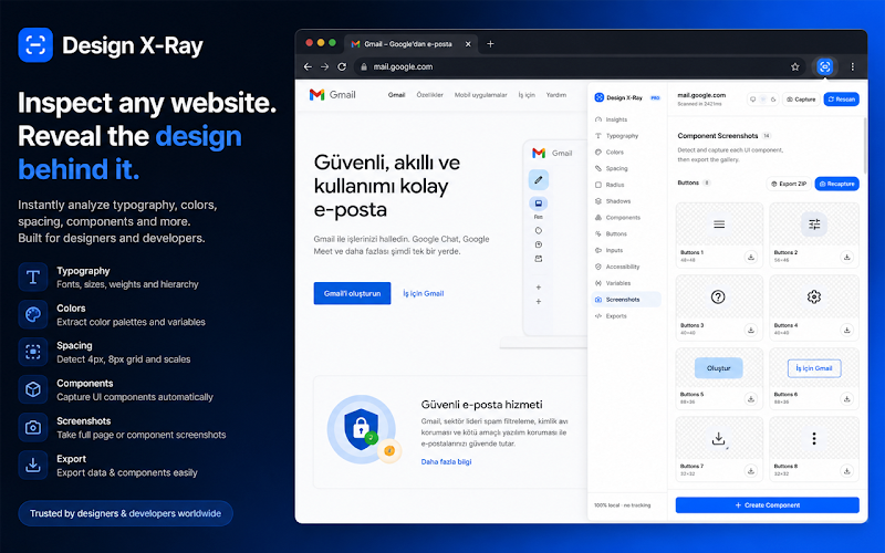 Design X-Ray screenshot