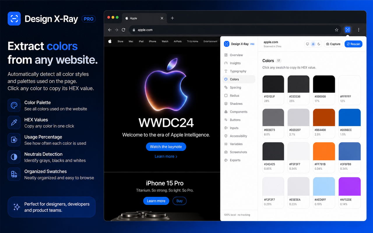 Design X-Ray screenshot